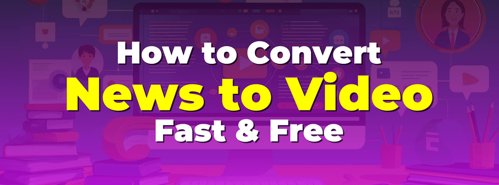 How to Convert News to Video