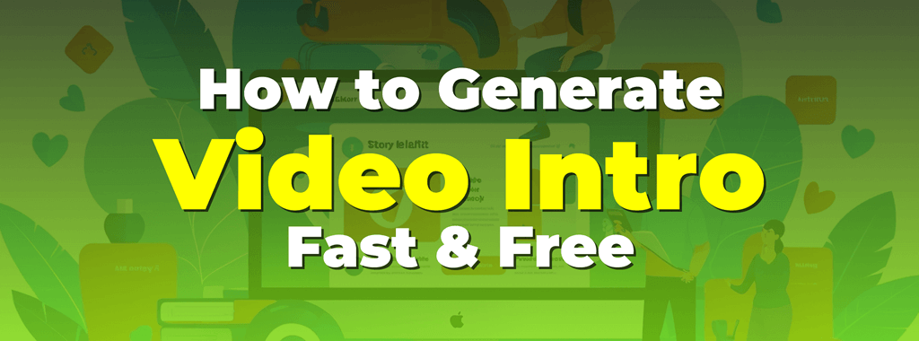 How to Generate Video Intro