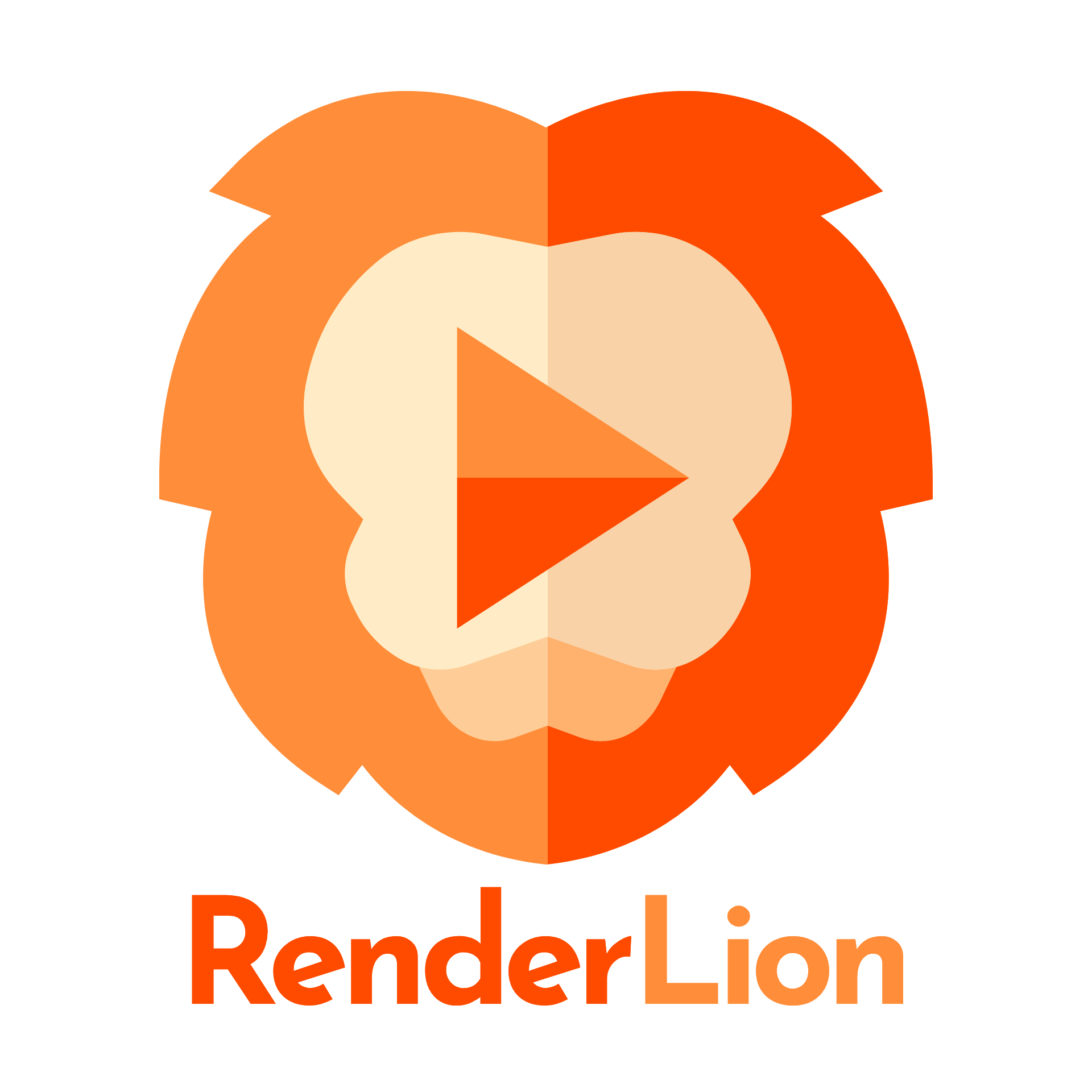RenderLion Logo Square