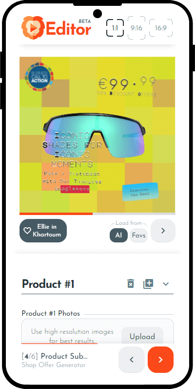 Mobile AI Video Generator